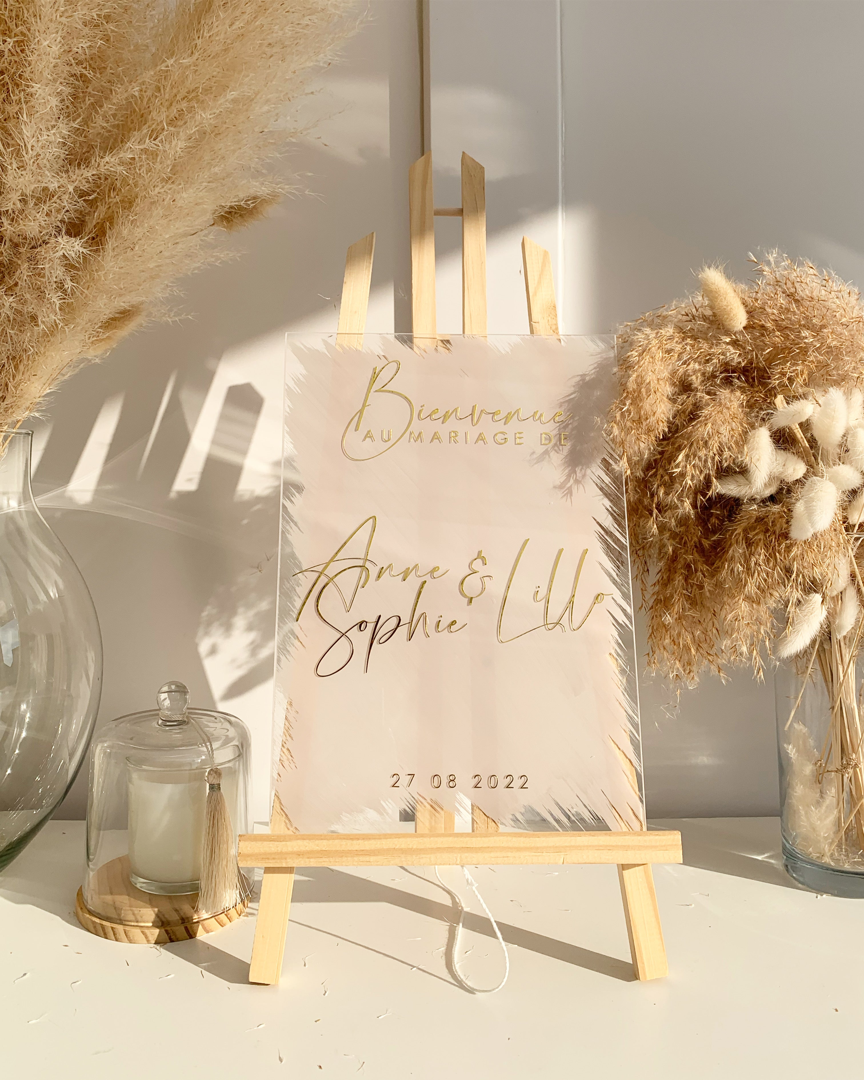 Plexiglass 30x40cm personnalisable