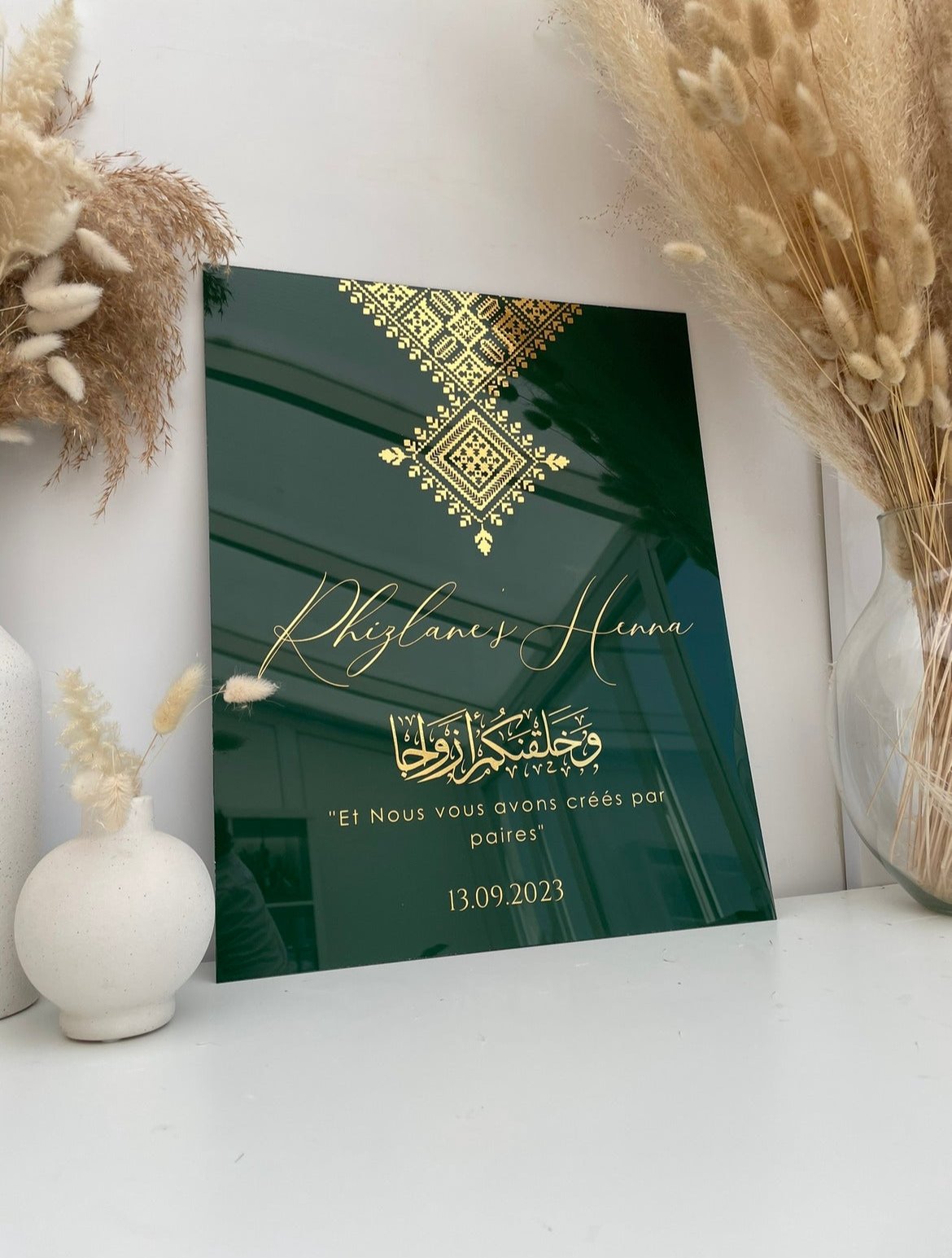 Plexiglass 40x50cm personnalisable