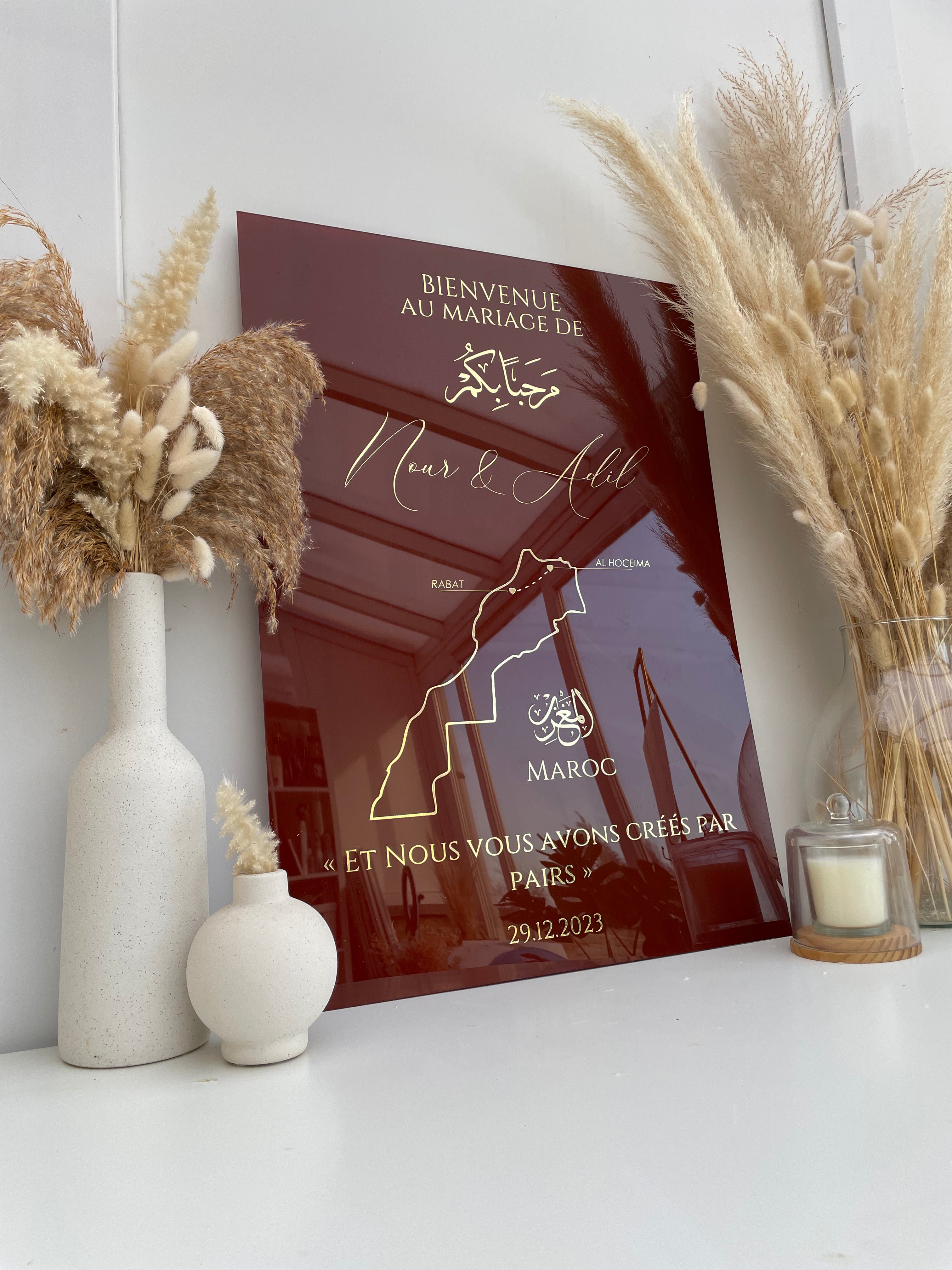 Plexiglass 50x70cm personnalisable