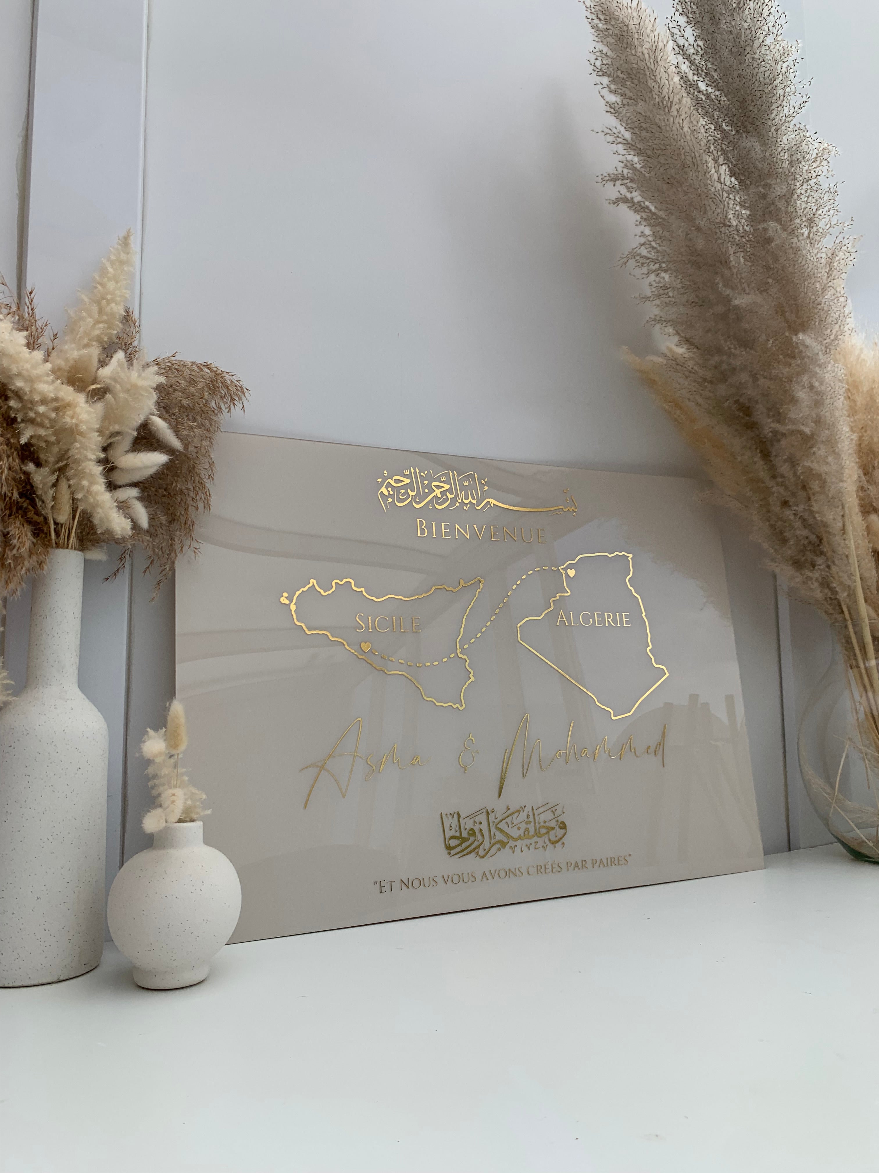 Plexiglass 50x70cm personnalisable