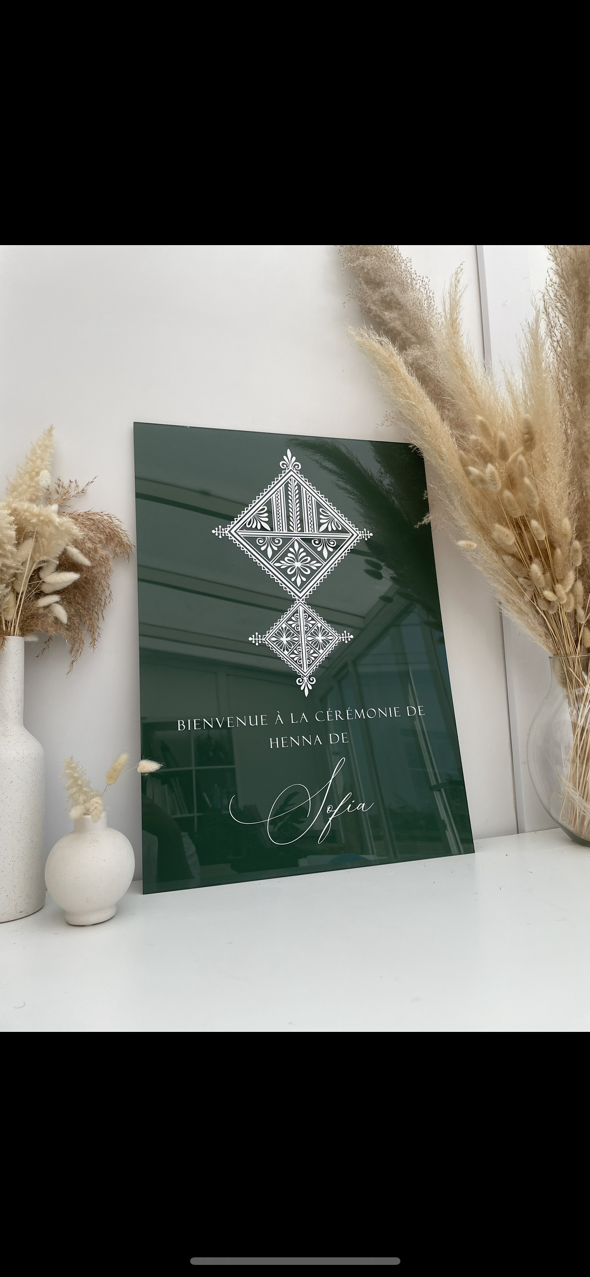 Plexiglass 50x70cm personnalisable