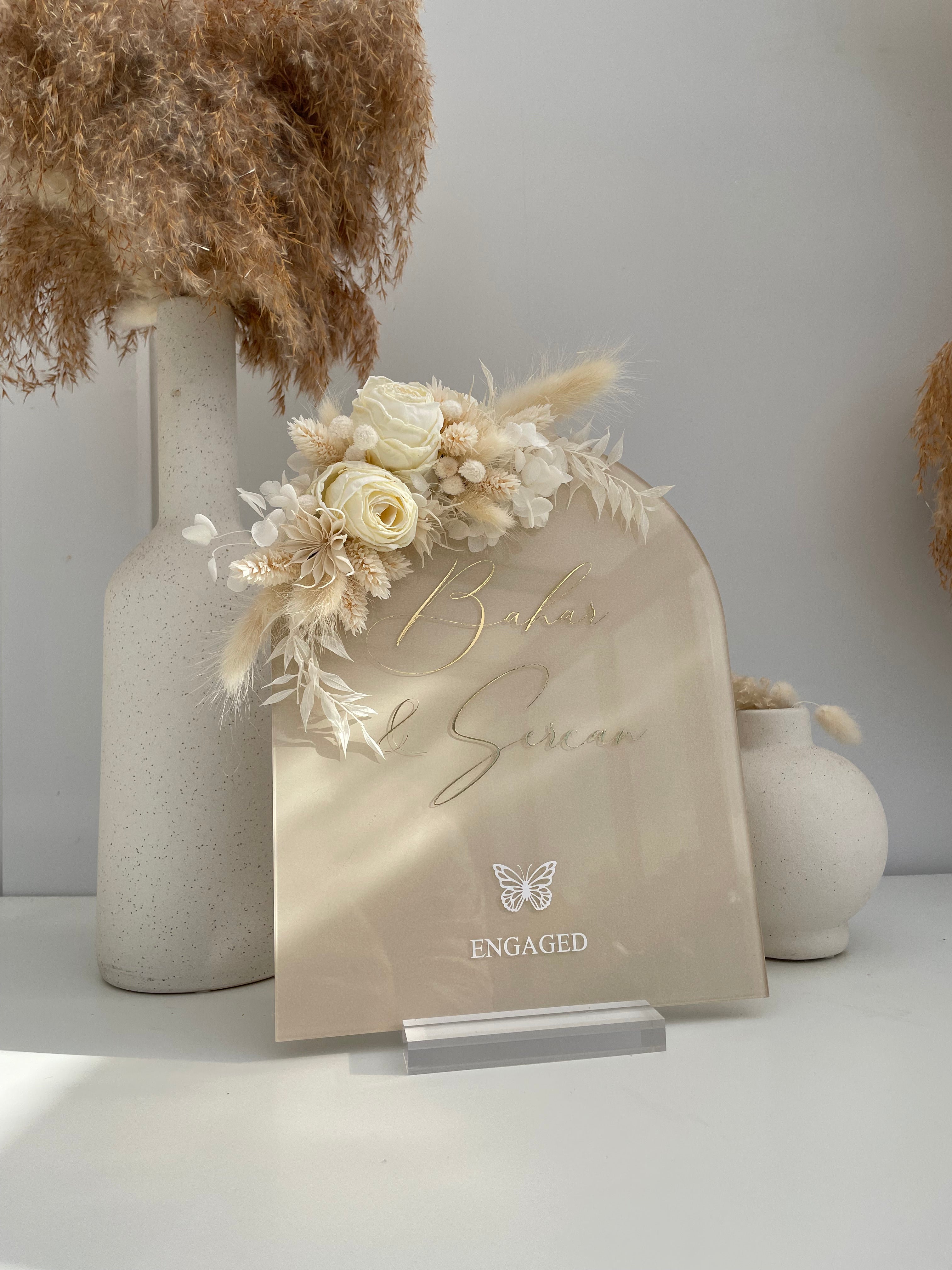 Plexiglass arche 20x25cm personnalisable